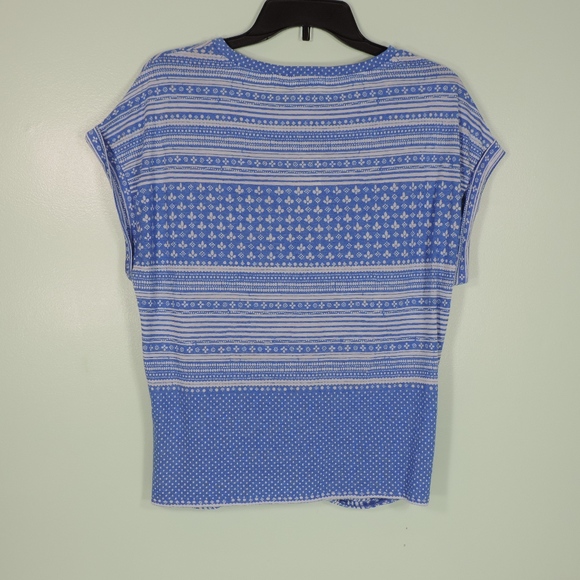LUCKY BRAND short sleeve t-shirt in blue and white - Picture 7 of 7